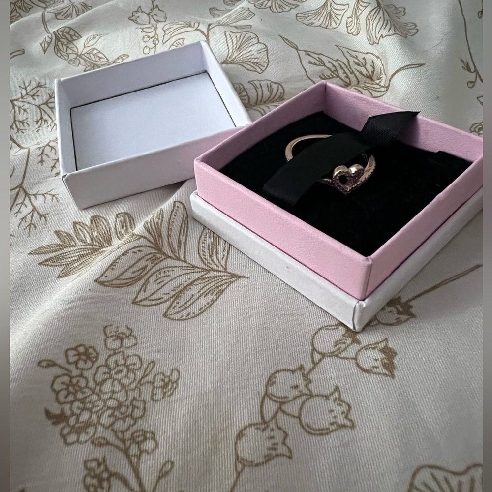 Pandora Rose Gold Heart Ring